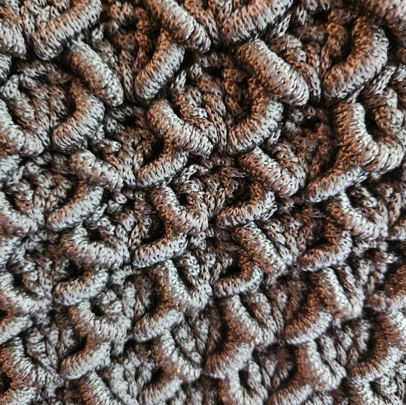 Womens crochet hand bag - Picture 7 of 9